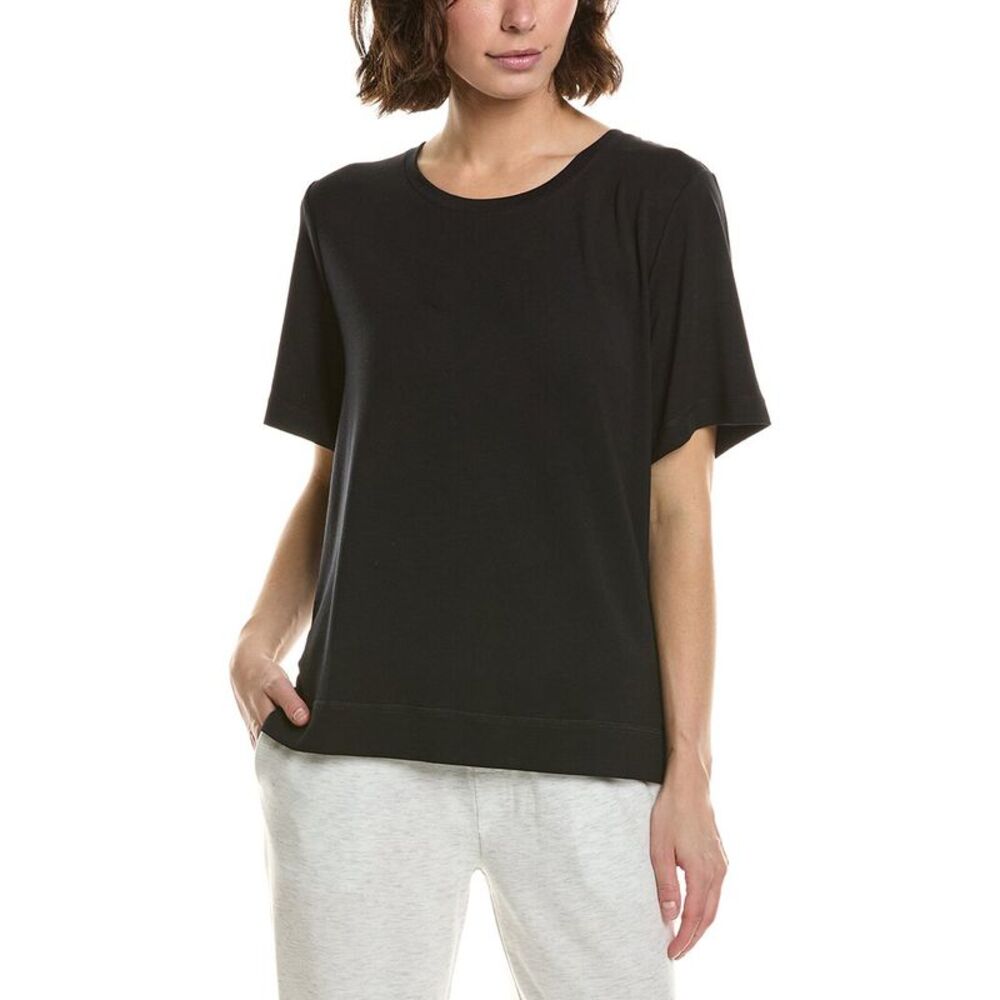 Hue Womens  Lounge T-Shirt, Black